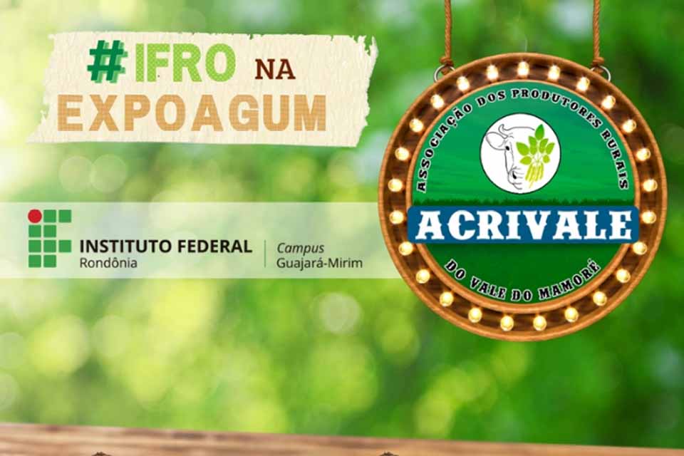 Campus Guajará-Mirim marca presença na Expoagum 2025
