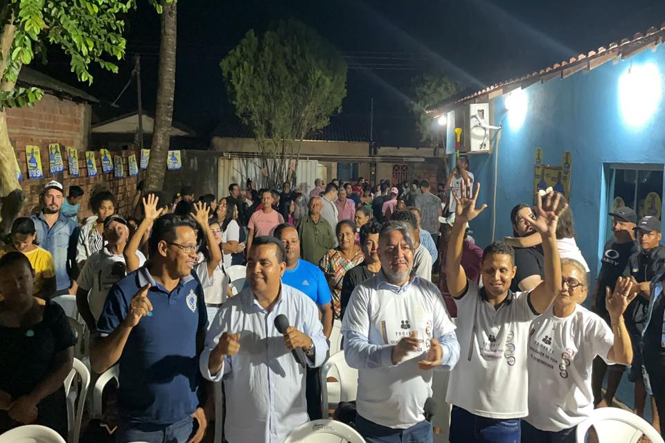 Em reunião no Ulysses Guimarães, Everaldo Fogaça destaca trabalho do Coronel Marcos Rocha 