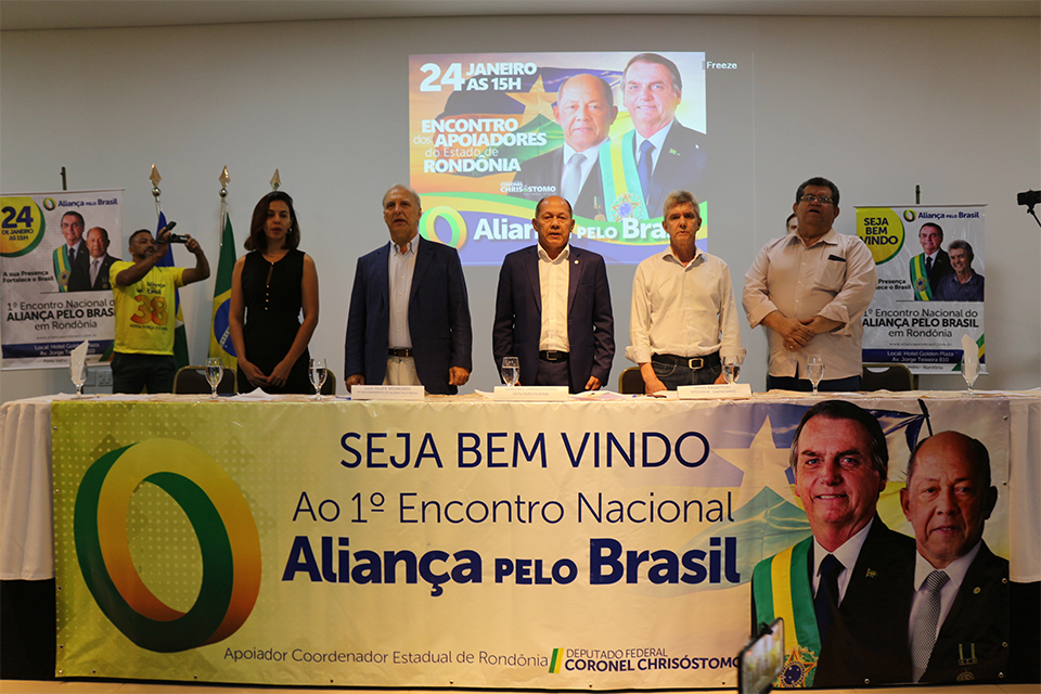 Aliança pelo Brasil começa em Rondônia com ausência total do grupo governista; Léo quer dobradinha de peso; e Hildon e seus apoios 