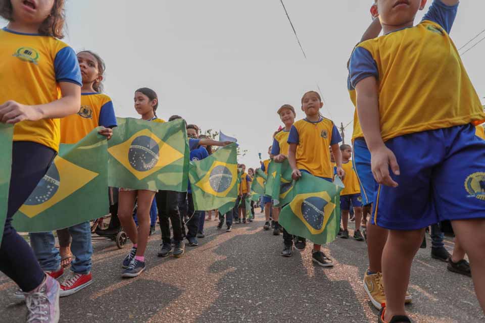Prefeitura de Porto Velho dá início à Semana da Pátria com solenidade cívica e educativa