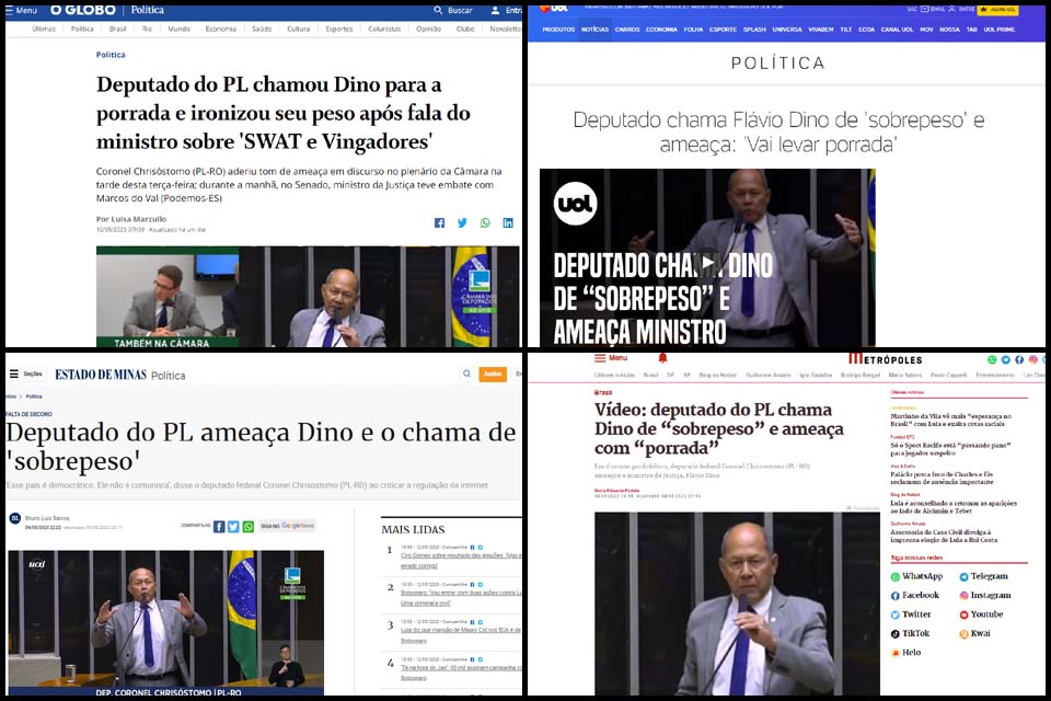 Um estranho na bancada – Sobre o comportamento desajustado do deputado federal de Rondônia Coronel Chrisóstomo