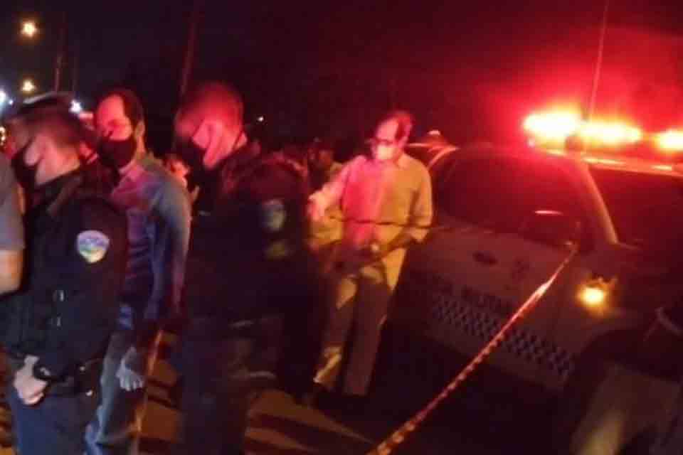 Casal é brutalmente espancado na saída de um bar em Ji-Paraná