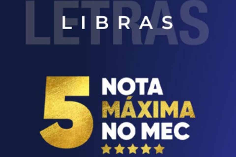 Curso de Licenciatura em Letras-Libras da Universidade Federal de Rondônia  é nota máxima na avaliação do MEC
