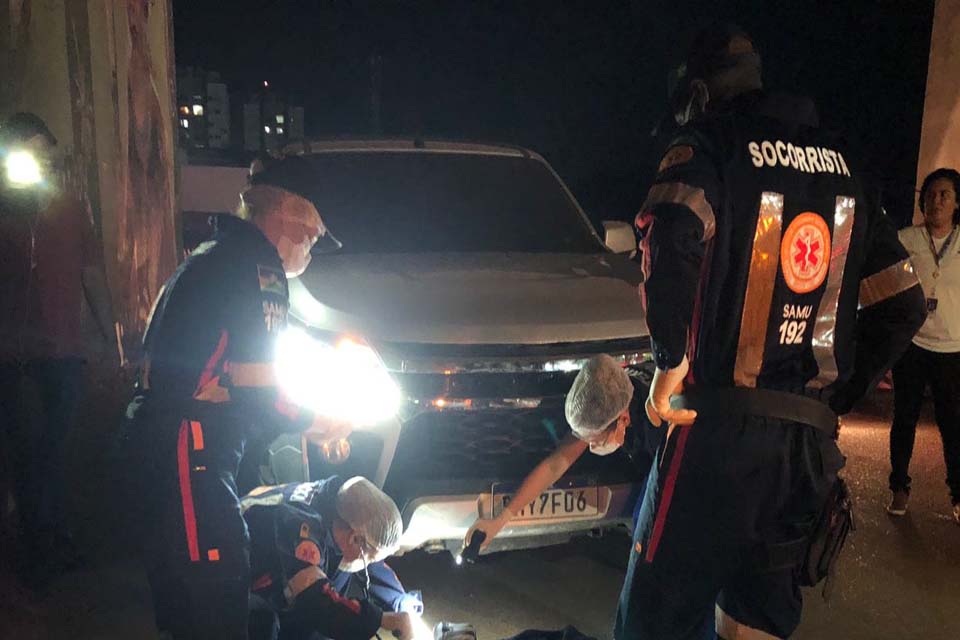 Motorista foge ao atropelar mulher em baixo de Viaduto em Porto Velho
