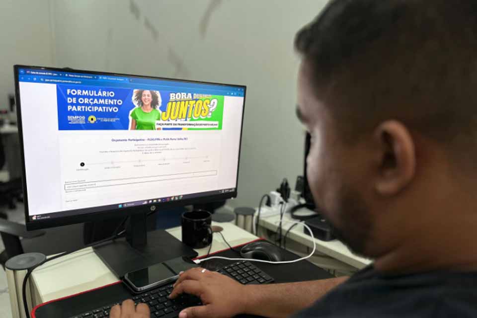 Prefeitura de Porto Velho convida população a preencher formulário para construção do orçamento municipal