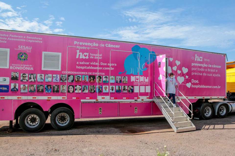 Carreta do Amor realiza mais de 242 atendimentos em Espigão do Oeste