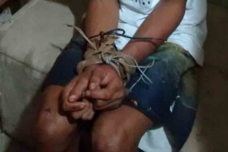Sitiante vive momentos de pânico após ser amarrado e amordaçado por vizinho