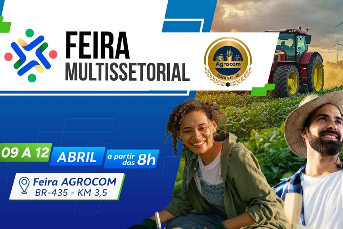 Feira Multissetorial impulsiona negócios em Cerejeiras durante a Agrocom