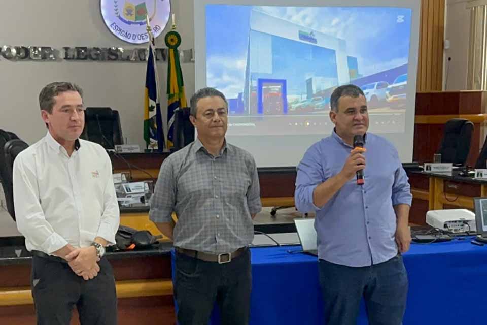 Apresentação estratégica reforça a importância da água para o desenvolvimento de Espigão do Oeste