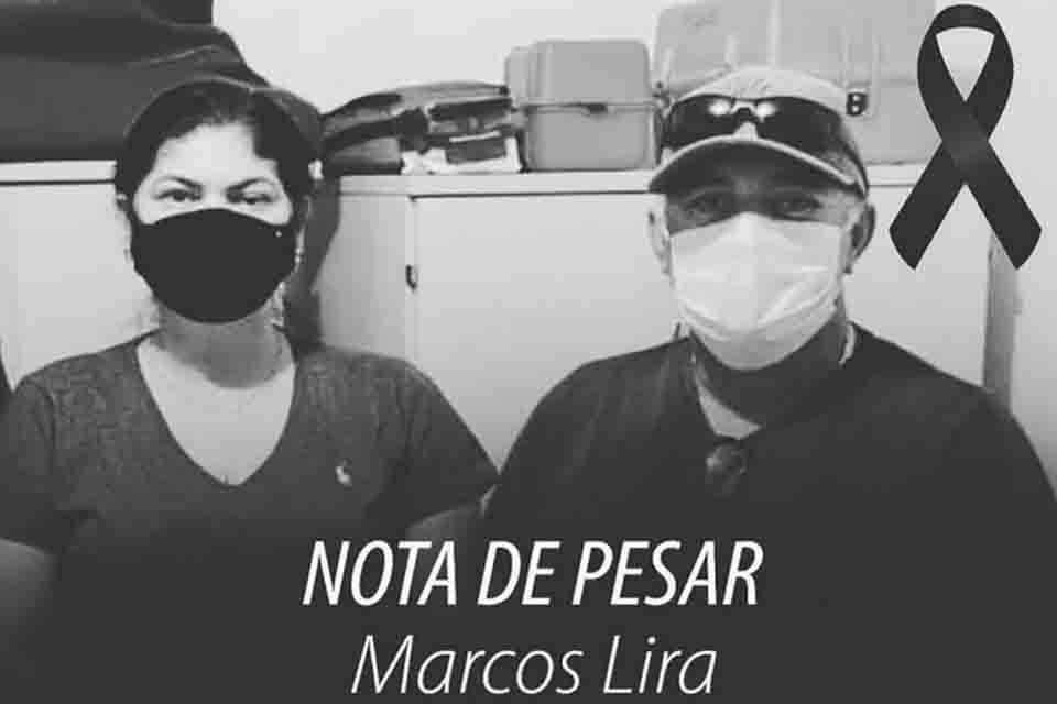 Nota de pesar deputada Cássia, pelo falecimento de Marcos Antônio Lira