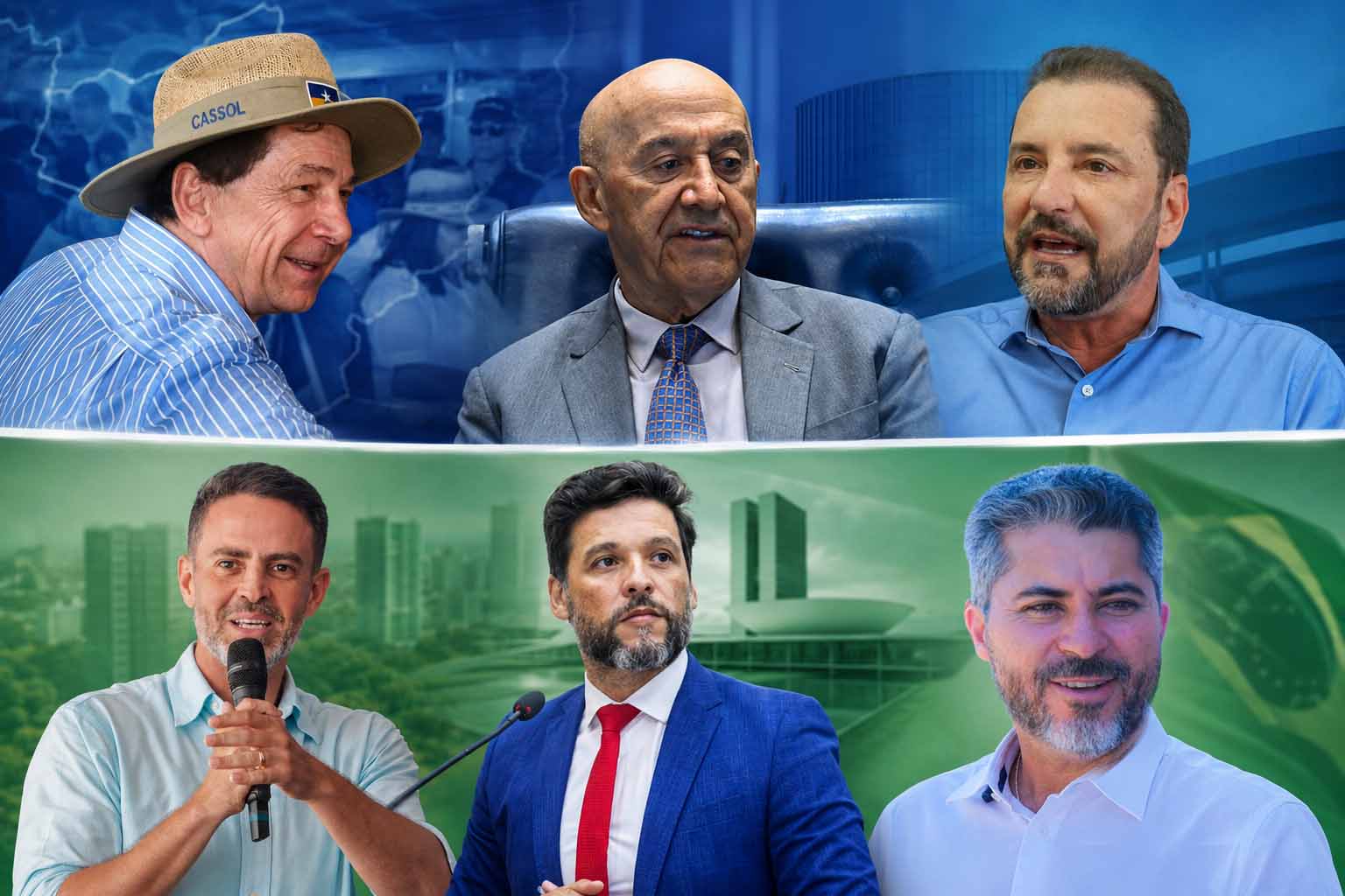 Cassol e Confúcio já representaram desejo de mudança; o desafio de Hildon; e com apoio de Léo, Camargo se aproxima de Rogério