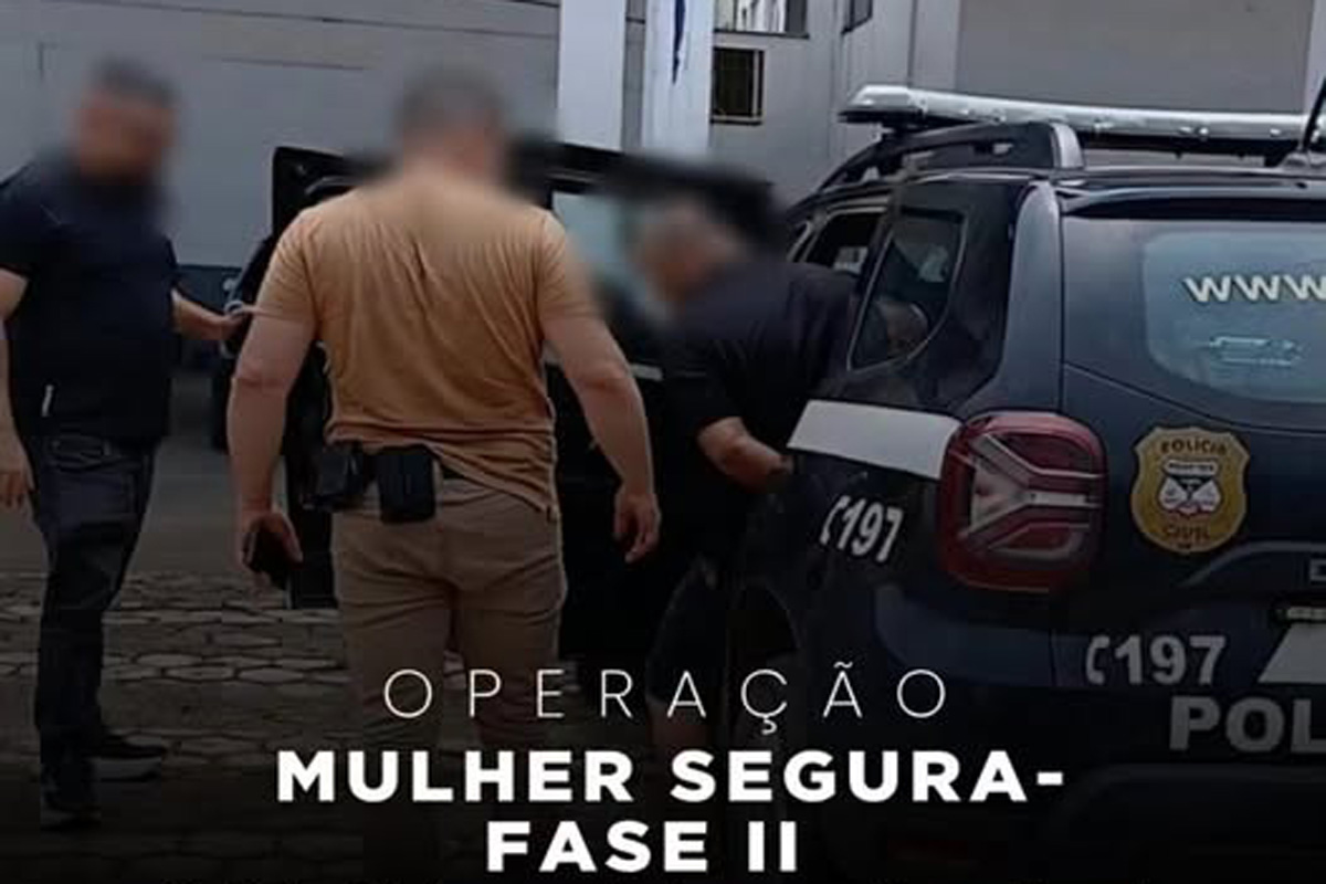Polícia Civil  cumpre mandado de prisão por tentativa de feminicídio 