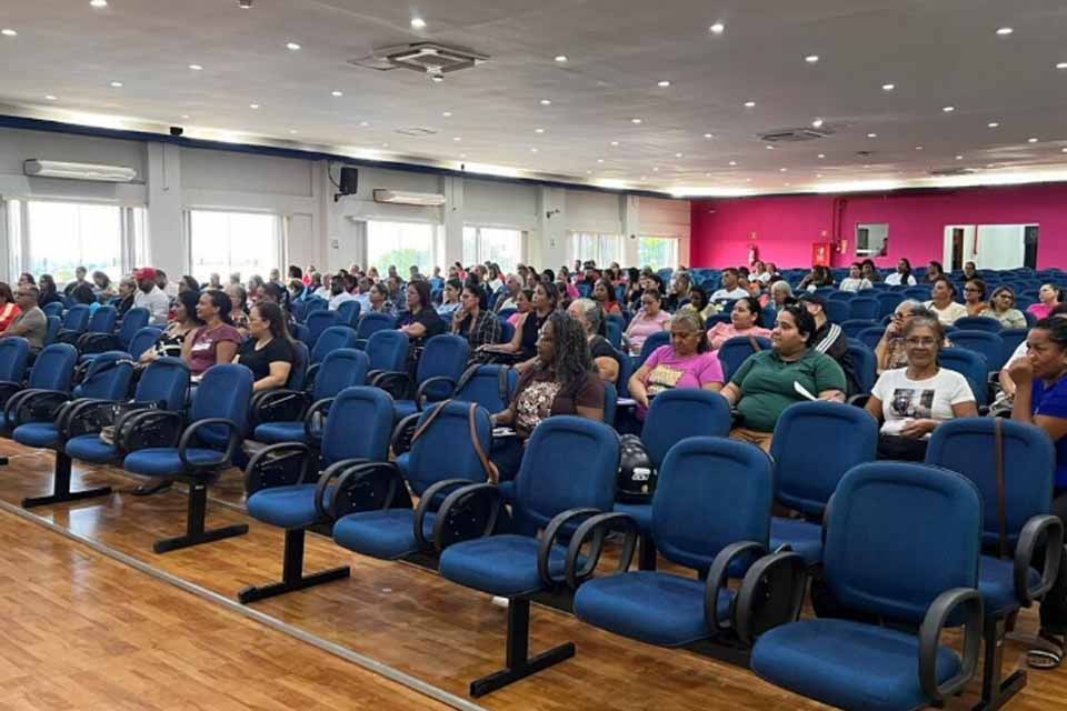 Formação de agentes de alimentação fortalece qualidade e segurança da merenda escolar em Rondônia