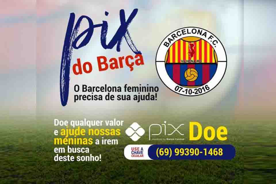 Clube vilhenense faz campanha de arrecadação em prol do time feminino para a disputa do Rondoniense