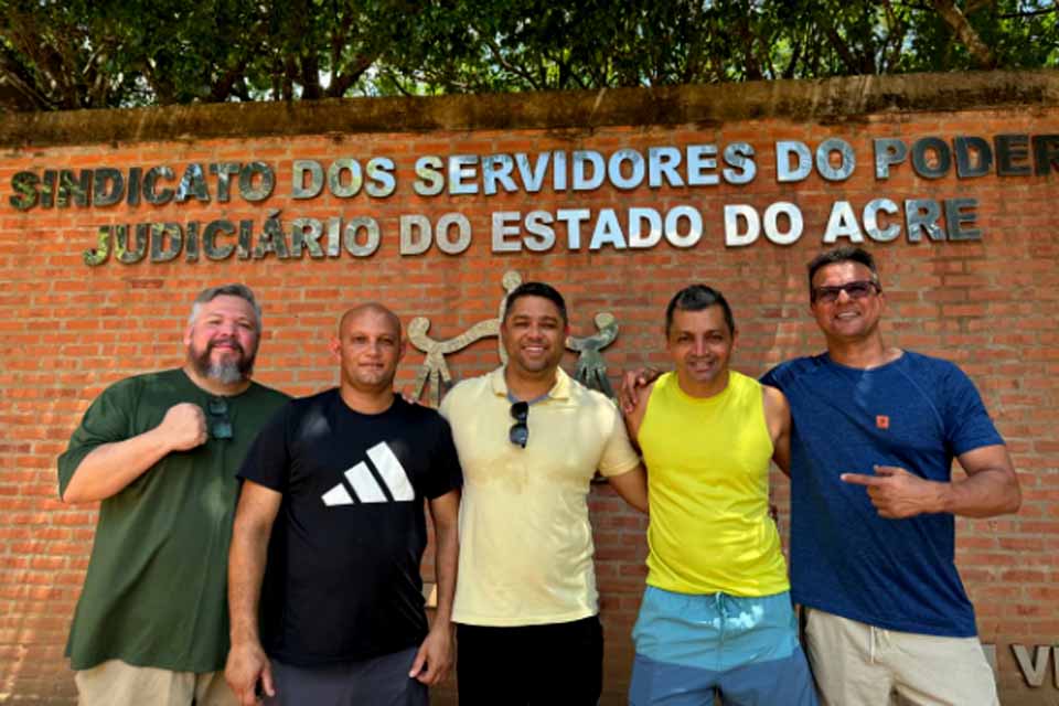 SINJUR realiza visitas institucionais em Guajará-Mirim e Rio Branco fortalecendo laços e ampliando ações em defesa dos servidores