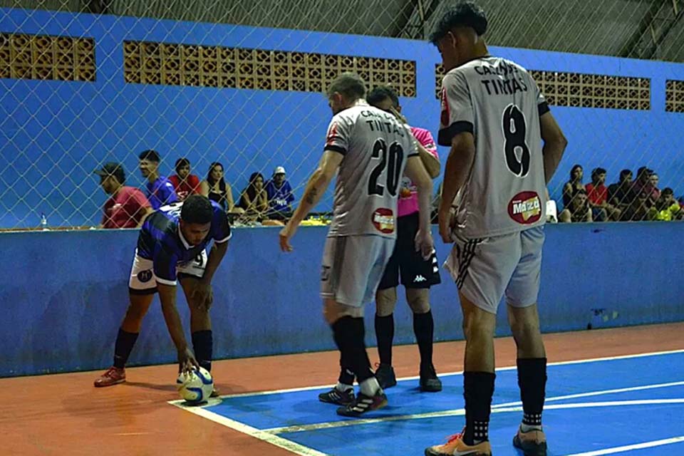 Copa Cidade de Futsal define classificados para as quartas de final