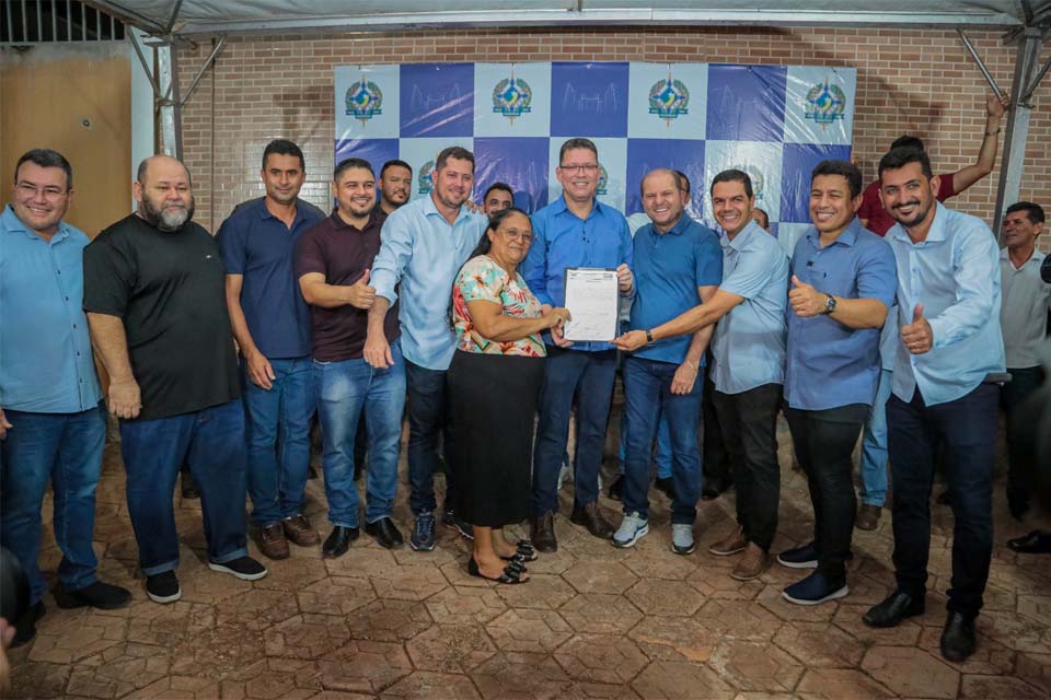 Governador de Rondônia determina realização de obras de pavimentação em mais 40 vias de Cacoal