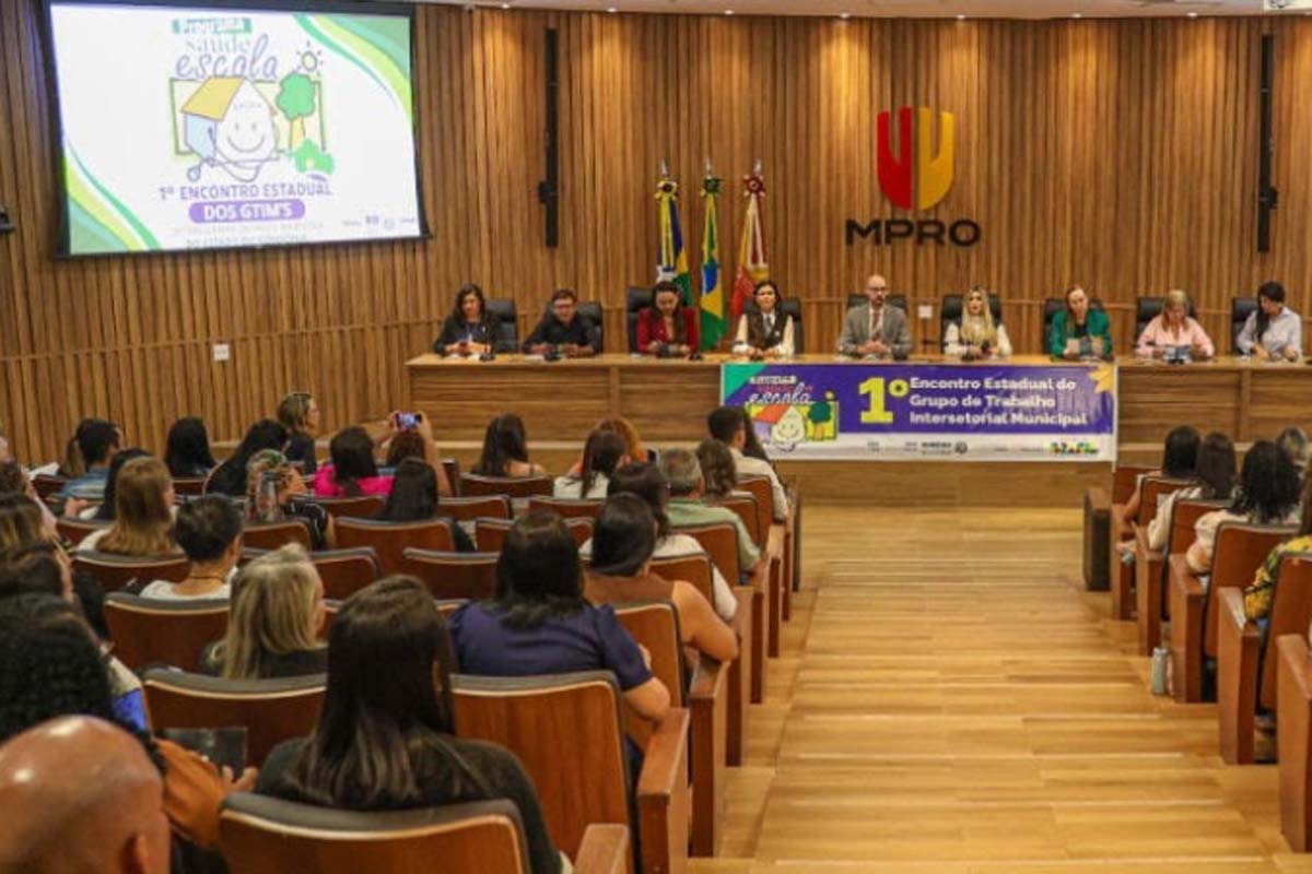 Reforçando a integração entre saúde e educação, MPRO participa de 1º Encontro Estadual do Programa Saúde na Escola