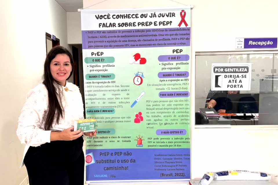 Prefeitura de Ji-Paraná reforça ações de prevenção combinada contra o HIV e ISTs