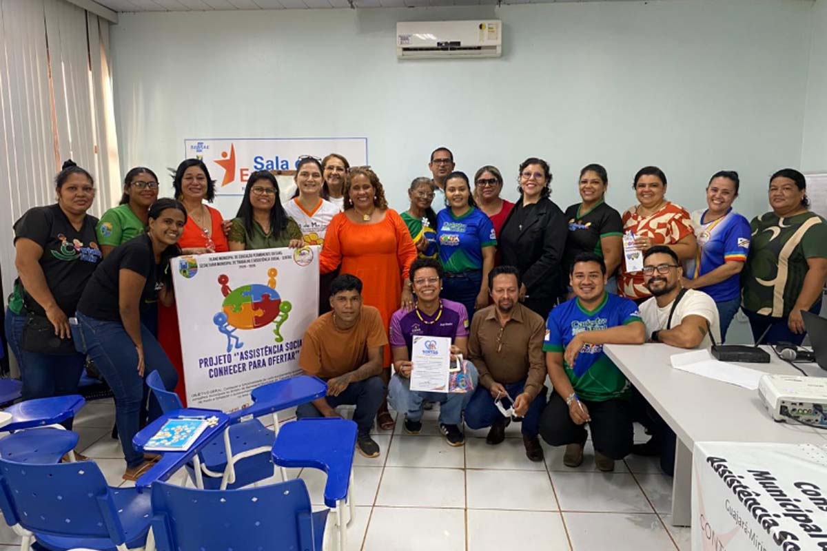 Projeto “Conhecer para Ofertar” fortalece capacitação e controle social na Assistência Social