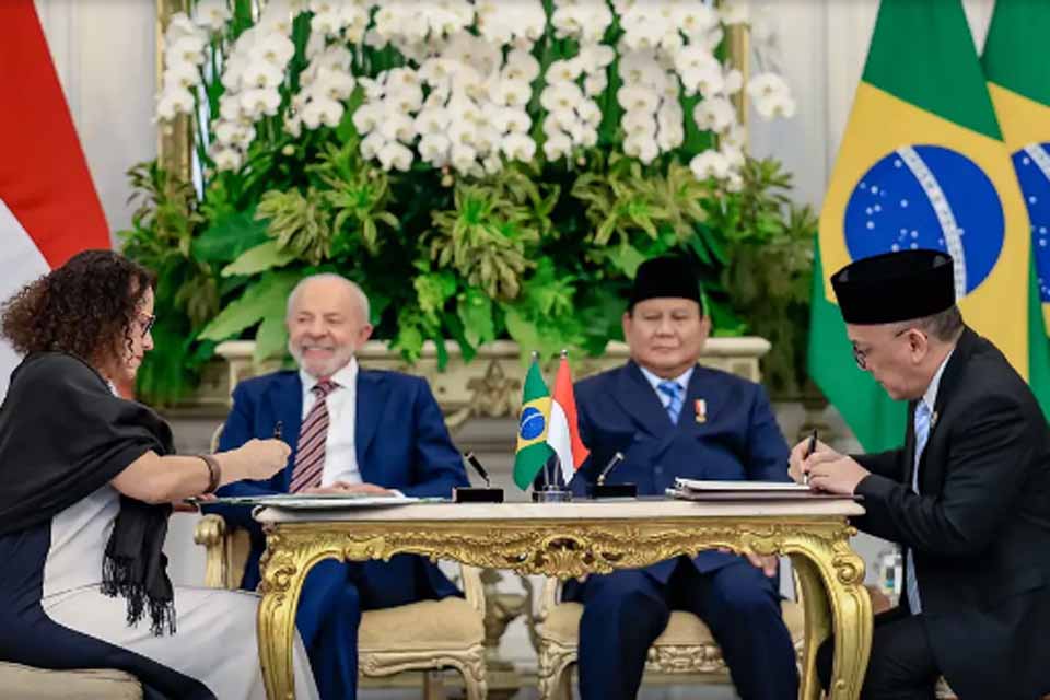 Brasil e Indonésia assinam comunicado e citam potencial de parcerias