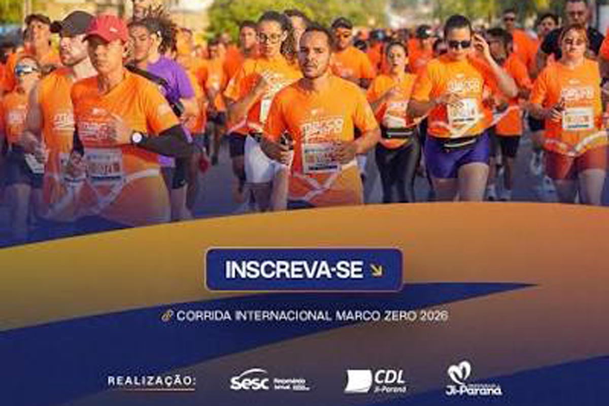 Comércio de Ji-Paraná se prepara para a Corrida Internacional Marco Zero 2026