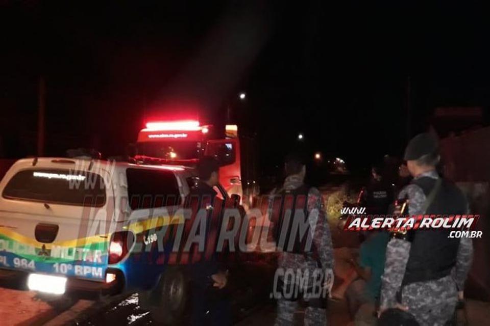 Dois homens são baleados no Bairro Cidade Alta em Rolim de Moura
