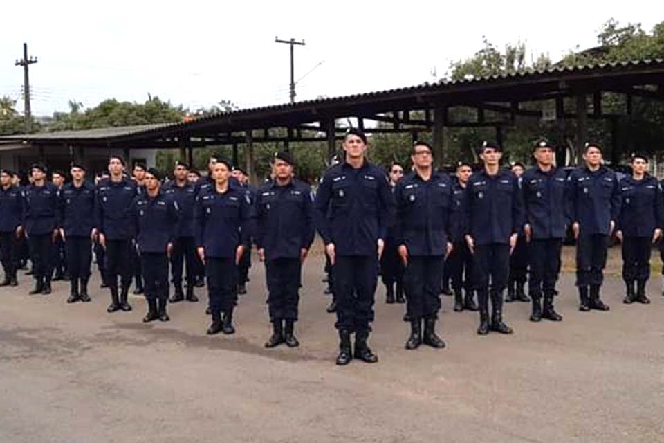8º Batalhão recebe reforço de 58 novos Policiais Militares para  Jaru, Theobroma, Governador Jorge Teixeira, Vale do Anari e Machadinho e distritos