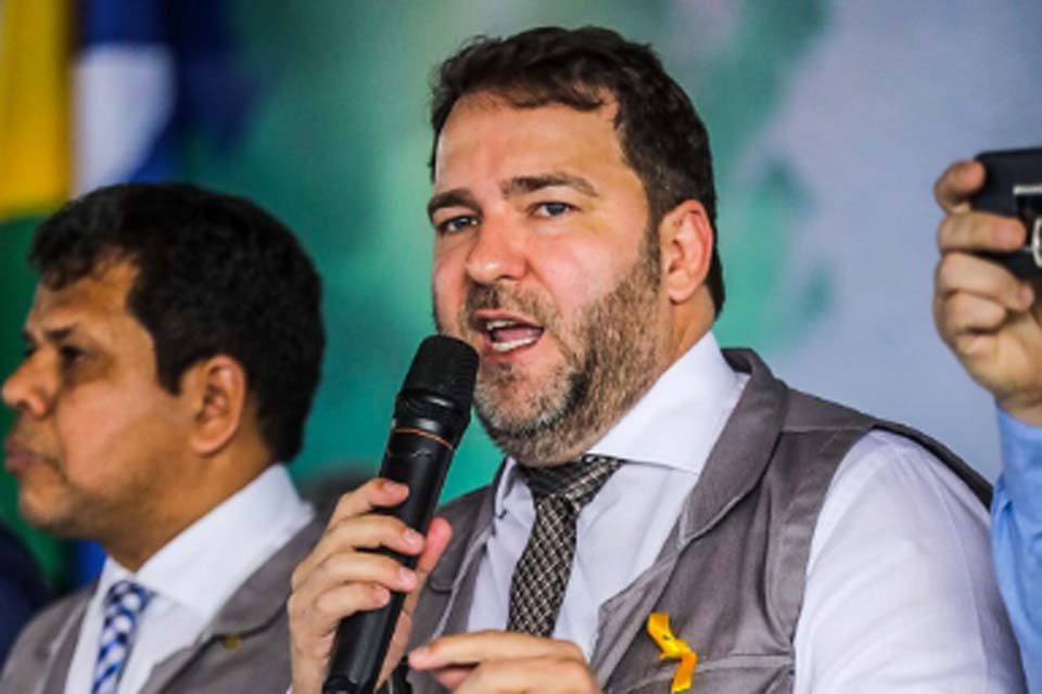 Presidente da Assembleia Legislativa, Alex Redano destaca a força produtiva do Estado, na Sessão Itinerante da Rondônia Rural Show