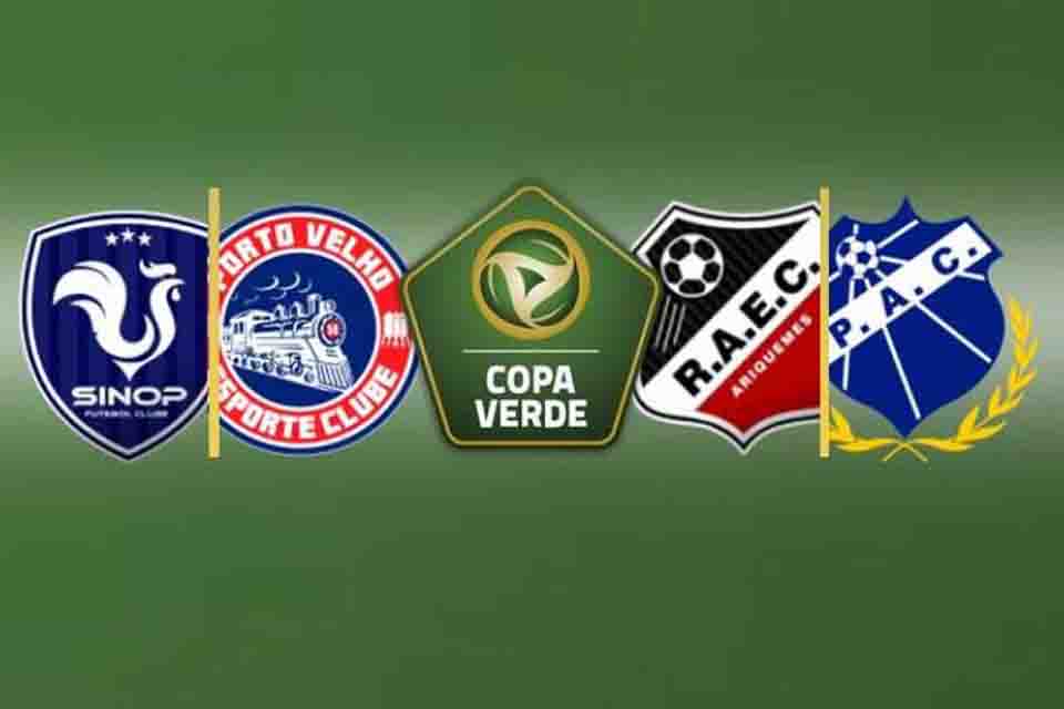 CBF define datas da primeira fase da Copa Verde 2021; Real Ariquemes e Porto Velho jogam no dia 13 de outubro