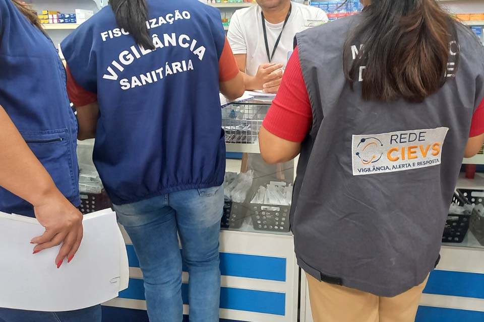 Vigilância Sanitária fiscaliza estabelecimentos que realizam testes de covid-19 em Porto Velho