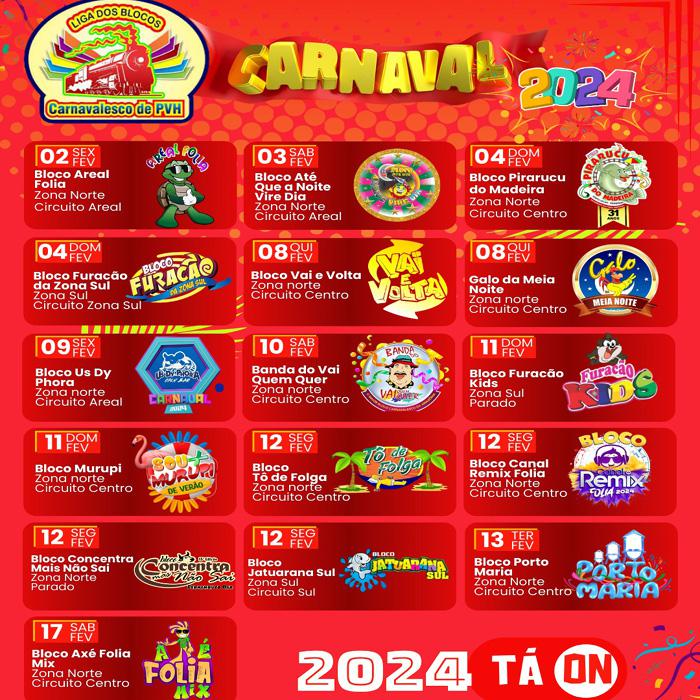 Liga dos Blocos está com boa expectativa para o carnaval 2024 em Porto Velho