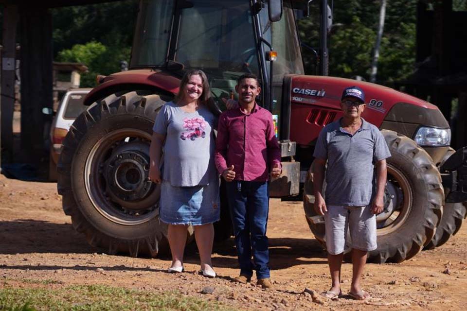 RO é Agro: chegada de trator contribui com crescimento da produção agrícola em Cacoal
