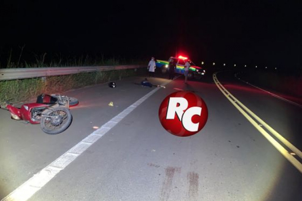 Motociclista morre após acidente na BR 429 em São Francisco do Guaporé