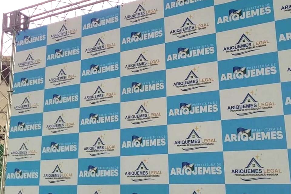 Lançamento do Programa Ariquemes Legal no Distrito Bom Futuro