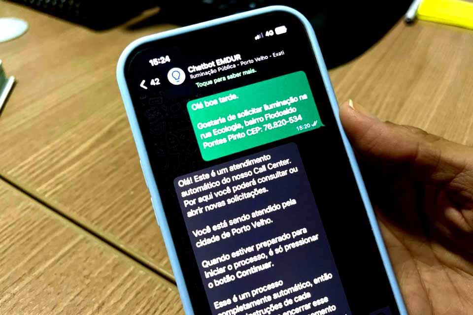 Emdur amplia canais de atendimento para reforçar operação “Porto Velho 100% Iluminada”