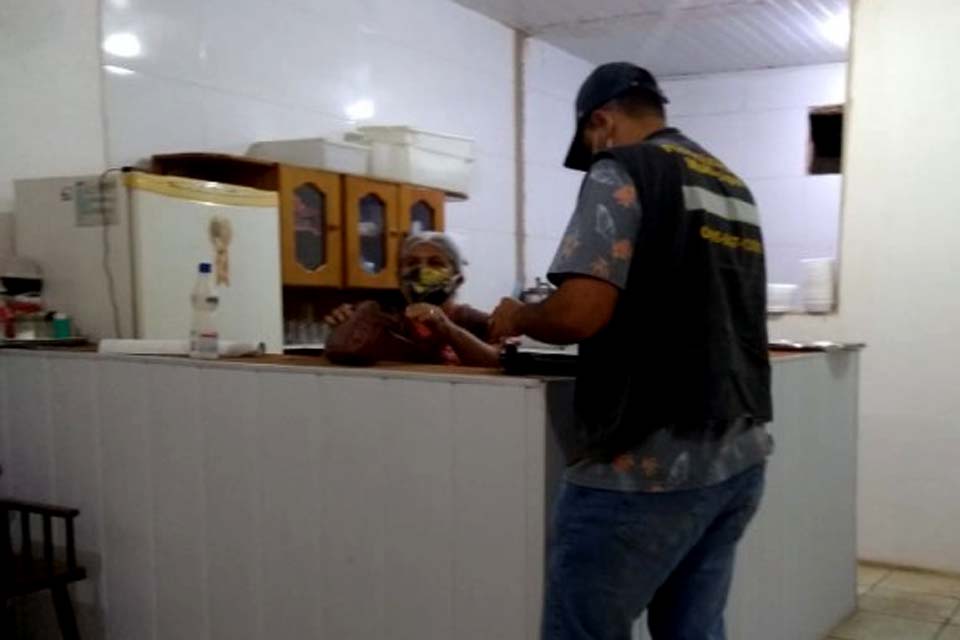 Porto Velho: Fiscalização interdita bares e notifica ambulantes na capital