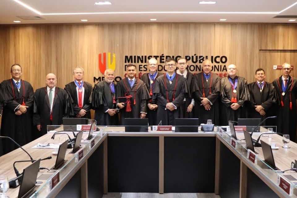 MPRO reforça atuação no segundo grau com posse de João Francisco Afonso no cargo de Procurador de Justiça