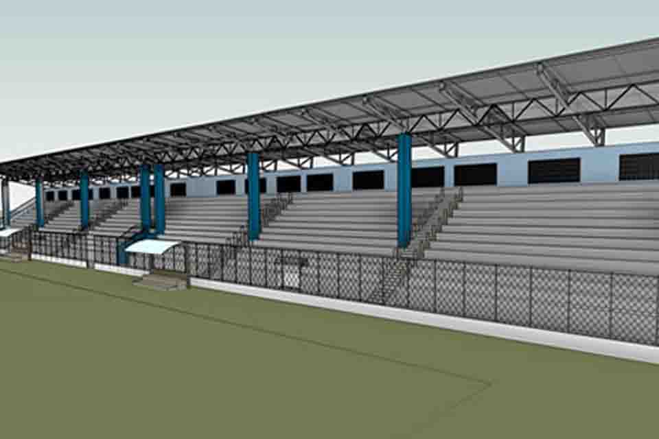 Obra do Estádio do Incra, na Estância Turística de Ouro Preto do Oeste, é licitada