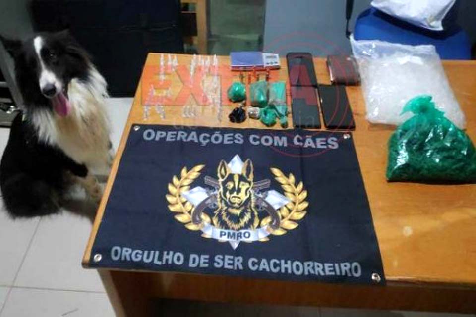 PMs prendem suspeitos e apreendem drogas em Pimenteiras