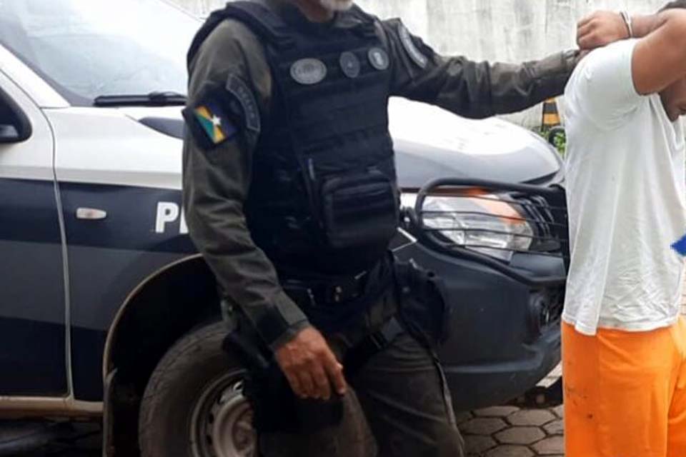 Presidiário é flagrado transportando drogas para presídio em Ji-Paraná