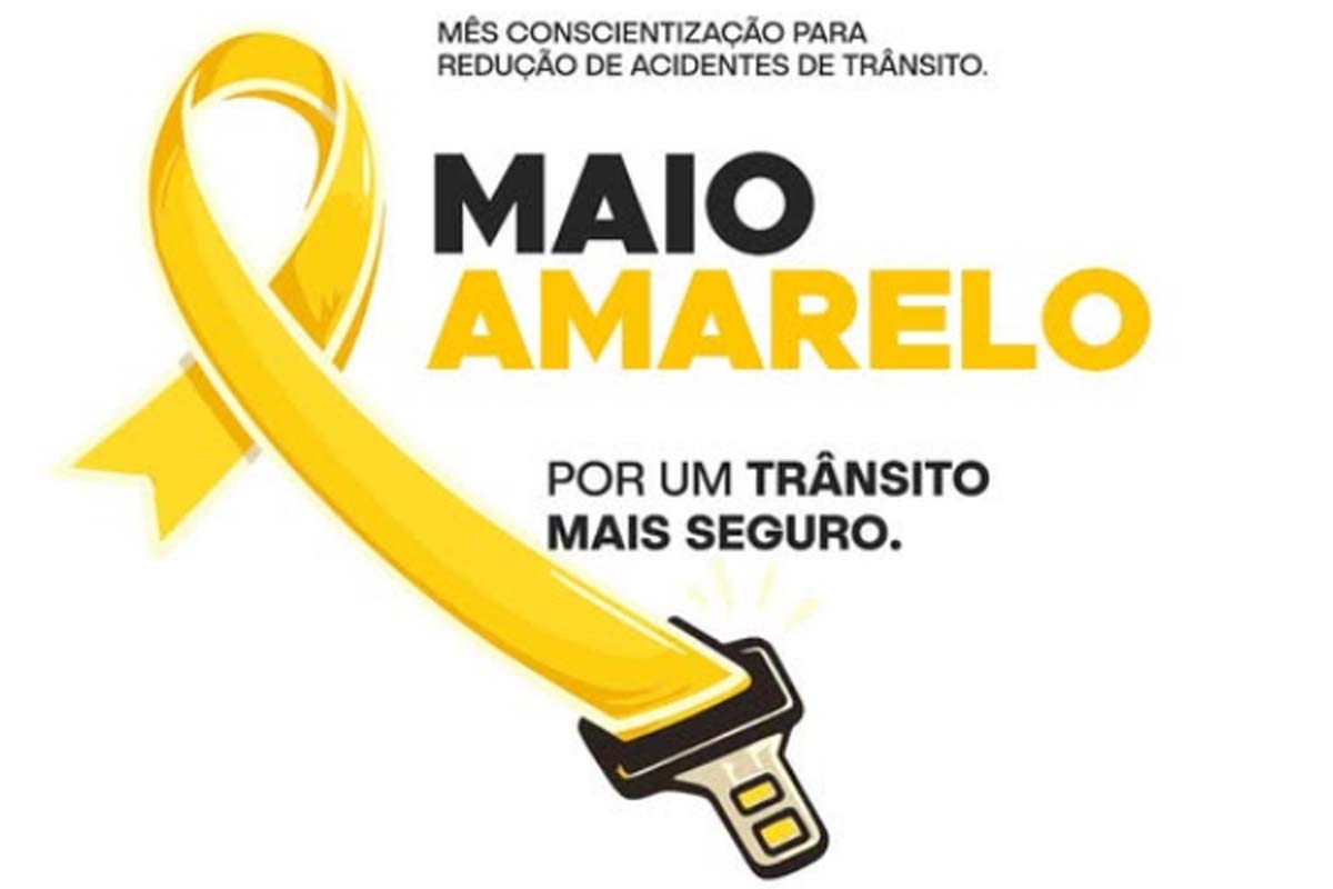 prefeitura realiza campanha Maio Amarelo para redução de acidentes de trânsito no município