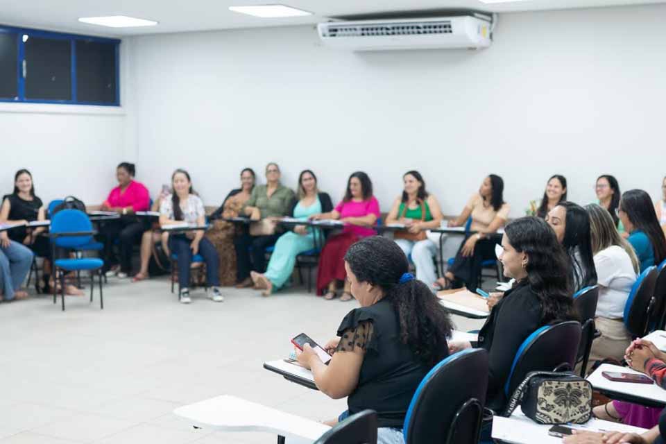 Prefeitura de Jaru promove mais uma etapa da formação PROALFA/PAIC