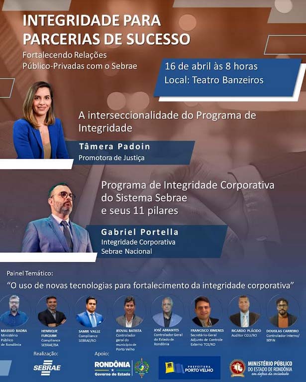 Integridade: Sebrae realiza evento em busca do fortalecimento das relações público-privadas