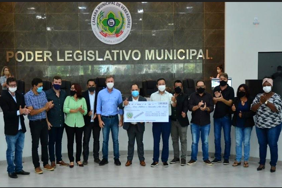 Durante evento em Vilhena, Luizinho Goebel reforça a importância da união dos Poderes