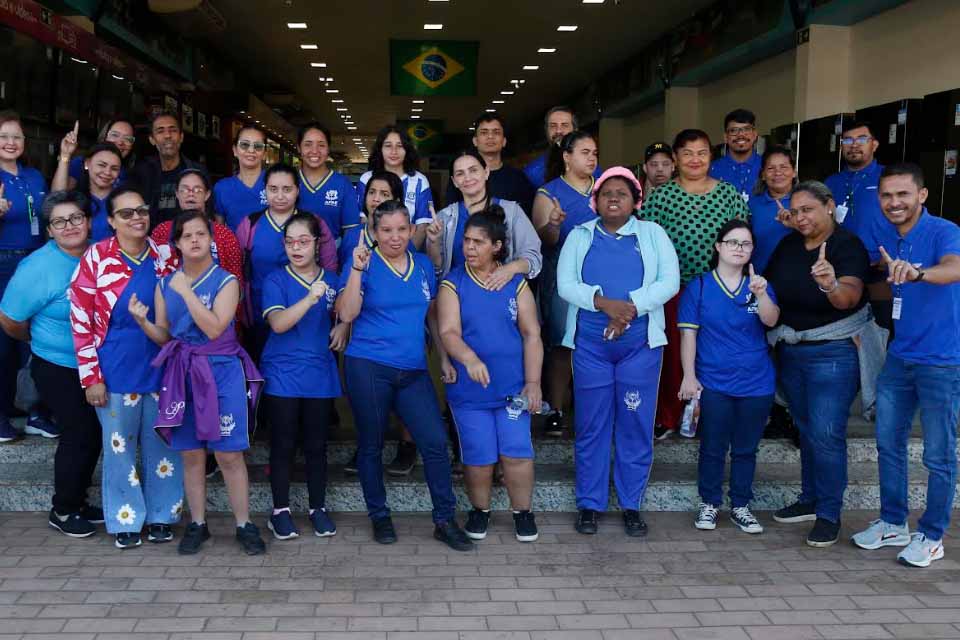 Alunos da APAE de Porto Velho estão dando show na cidade