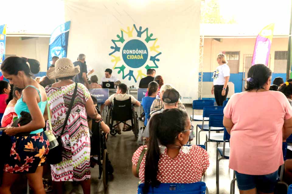 Rondônia Cidadã desenvolvido pelo governo aproxima serviços públicos da população no Cone Sul