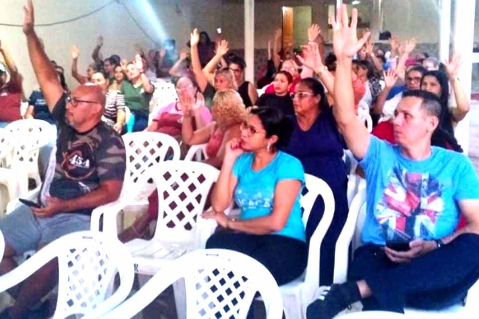 Servidores e servidoras da educação de Nova Mamoré anunciam paralisação no dia 9 de maio