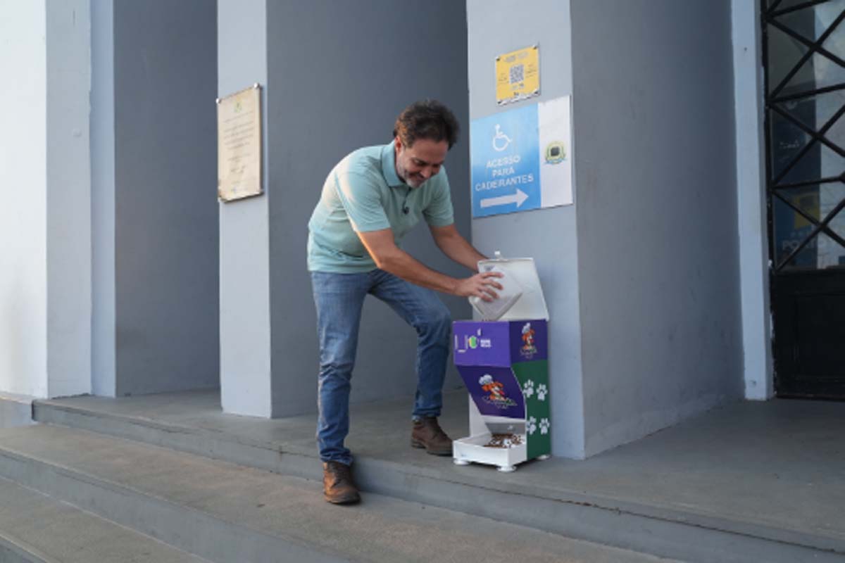 Porto Velho terá comedouros públicos para alimentar animais em situação de rua
