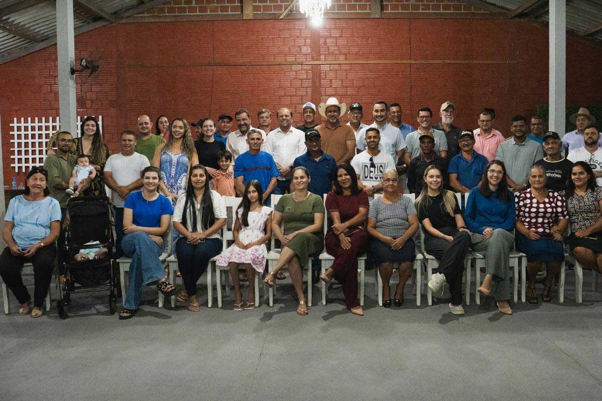 Hildon Chaves e Cirone Deiró mobilizam lideranças durante agenda em Mirante da Serra
